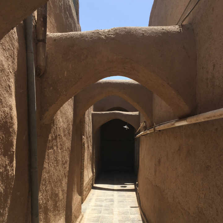 picture showing a street in Yazd